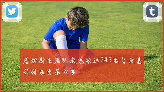 詹姆斯生涯队友总数达245名与麦基并列历史第六多
